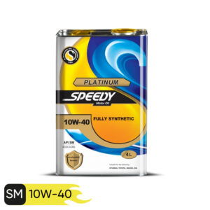 روغن موتور اسپیدی مدل پلاتینیوم 10W-40 SM